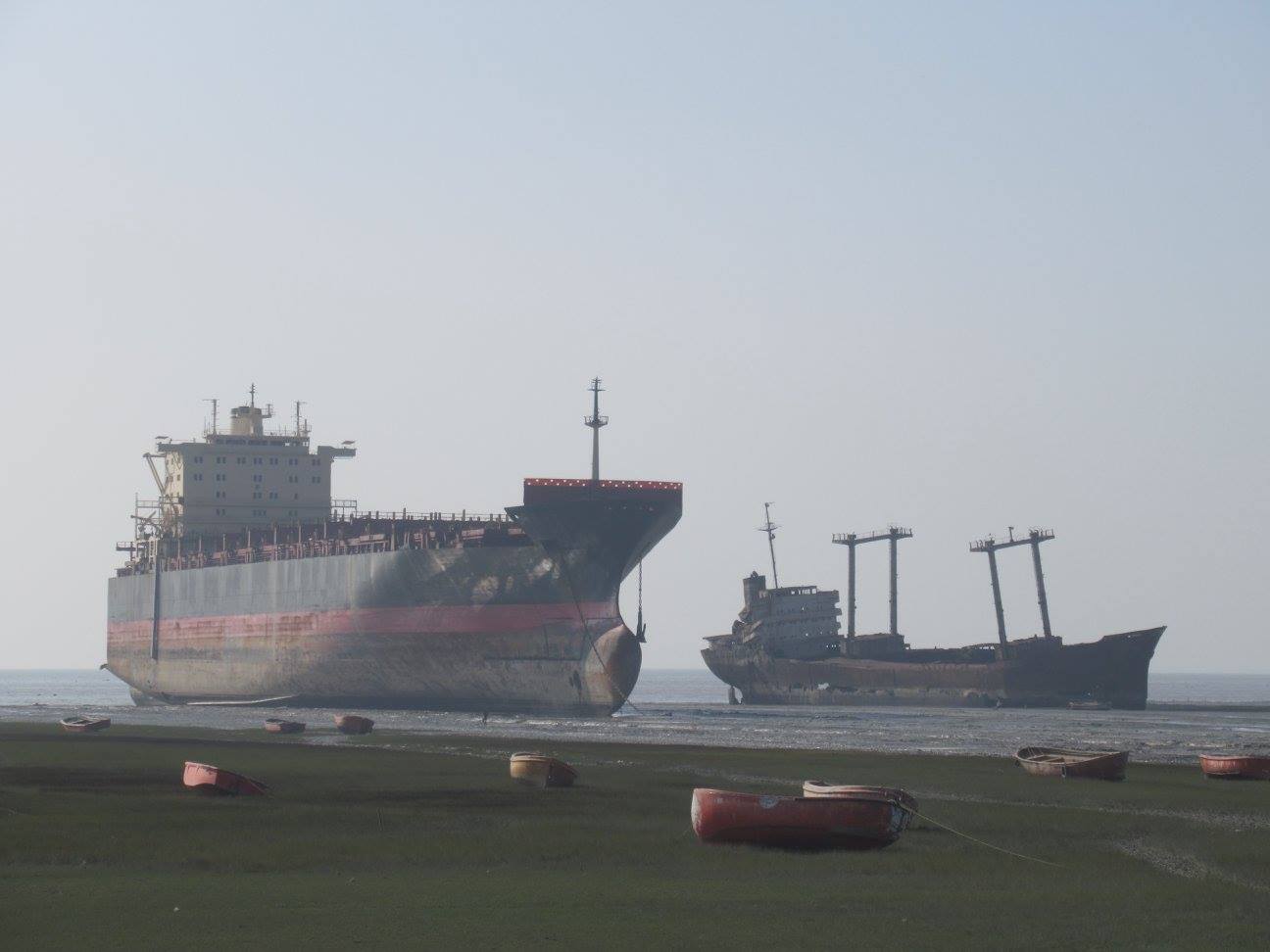 Ship breaking yard in Chittagong