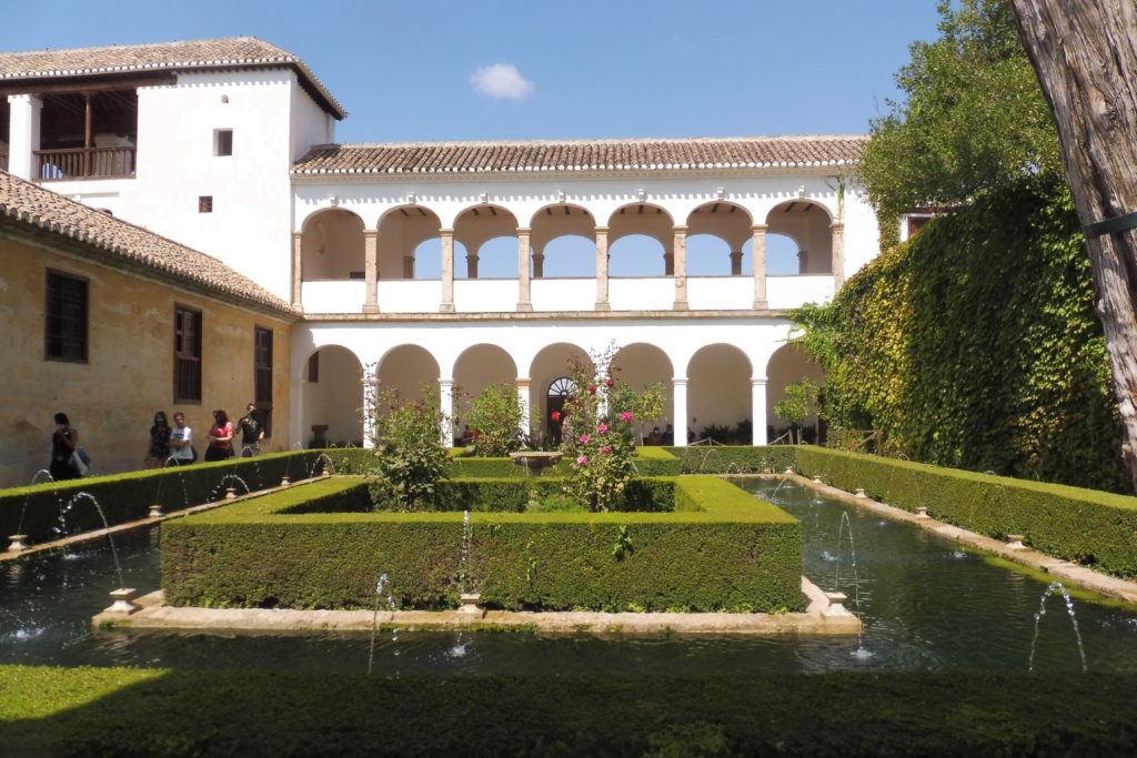 Generalife patio