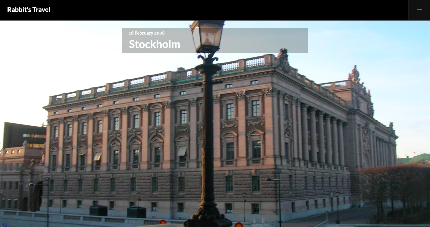 A week-end in Stockholm
